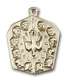 14kt Gold Apostles Medal