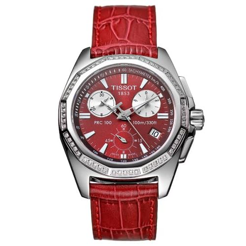 Tissot Womens PRC 100 Diamond Strap watch #T22.1.466.81 Tissot Womens PRC 100 Diamond Strap watch #T22.1.466.81