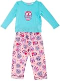from Mini ZZZ Mini ZZZ Sleepy Owl Knit Top/ Flannel Pant Pyjamas (Pink, 18 - 24 Months) (Model W11209-2)