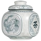 Dragon and Phoenix Tea Canister