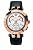 Versace Men's 23C80D002 S009 V-Race Chrono Rose-Gold Plated Interchangeable-Rings Genuine Leather Watch from Versace