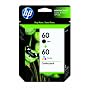 Original HP 60 Ink Cartridges Combo-Pack (Black & Tri Color) in Retail Packaging