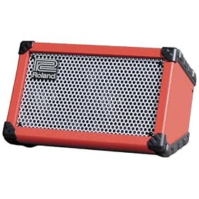 Roland Cube Street battery powered stereo amp (red)