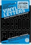 Permanent Adhesive Vinyl Letters & Numbers: 3