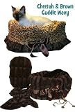 Pet Flys Reversible Snuggle Bug Cheetah Brown