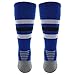 adidas Team Speed Traxion Crew Socks, Collegiate Royal/White/Aluminum 2, Small