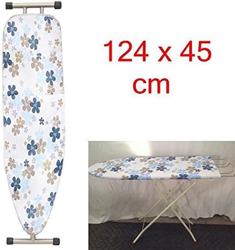 Wide Large Drawstring Cotton Iron Ironing Board Cover Mat Pad Protector 124 cm x 49 cm / 49"x18"