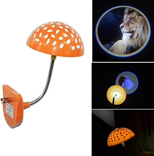 The king Lion Night Bedroom Children room bar hotel Ceiling roof Mushroom LED logo shadow projection projector light sleeping lamp Infrared Sensor