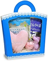 ミニョンバスギフト ピンク  ボディスポンジ+入浴品