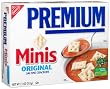 Premium Mini Saltine Crackers, 11-Ounce Boxes (Pack of 6)
