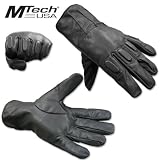 Defence Security - Gants cuir renforces alliage acier SWAT intervention anti-emeute SAP Gloves - Taille L - GLV2000