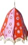 Lampshades Multicolored Applique Embroidered Fabric Indian-Style (clamp146)