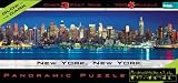 Buffalo Games New York - Panoramic Puzzle - Glow in the Dark