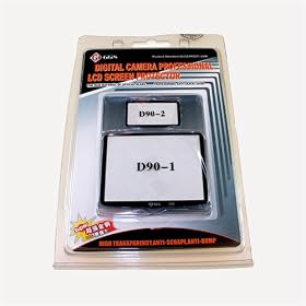 GGS DSLR LCD Optical Glass Screen Protector for Nikon D90 cameras by 