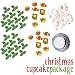 Christmas Cakes Cupcakes - Holiday Do-It-yourself Cupcakes #3 - 65 Pieces Ttoal