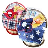 出産祝い 豪華 ダブルB オムニウッティS ミキハウス おむつケーキ パンパーステープタイプＳサイズ 女の子への贈り物 フェイスタオル ミニタオル おもちゃ 手作り mikihouse doubleB