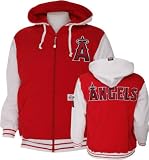 Los Angeles Angels of Anaheim Full Zip Hooded Sweatshirt
