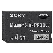 4Gb Memory Stick Pro Duo Mark 2