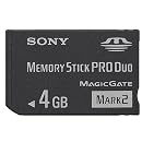 4Gb Memory Stick Pro Duo Mark 2