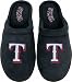 Texas Rangers Reebok MLB Microsuede Slippers - XX-Large