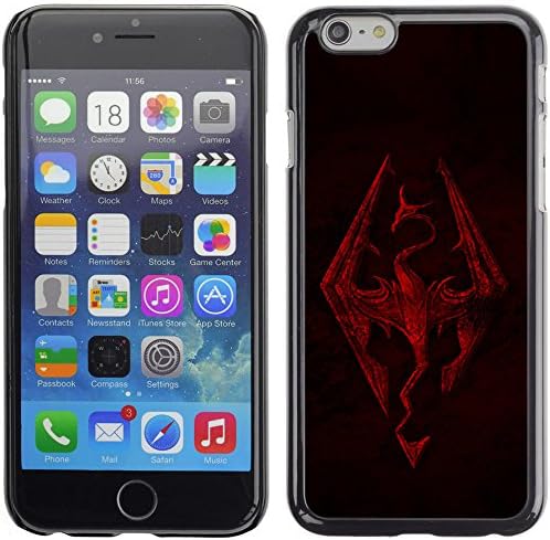 NUMO Slim Sleek Case Cover Armor Polycarbonate Aluminium / Skyrim Dragon / Apple Iphone 6 Plus 5.5