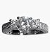 Avon Sterling Silver CZ Three-Stone Ring Size 10