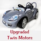 Kids Ride on Remote Control Wheels Electric Power Austin Martin Healy 2 Motors... by ZH