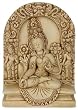 White Tara Seated Relief, Decorative Bookend