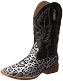 Roper Women's Glitter Up Western Boot,Black,6.5 M US