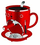 Produkt-Bild: Bialetti Tazzona rot, Elektrische Espressosiebtr&auml;germaschine mit Dreifachbr&uuml;hfunktion