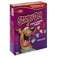 Fruit Shapes Fruit Flavored Snacks, Scooby Doo, 10-Count Pouches (Pack of 10)