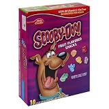 Fruit Shapes Fruit Snacks, Scooby Doo, 9-Ounce Boxes (Pack of 10)