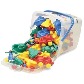 International Playthings Classic Vehicles 30-Pc. Bucket Set