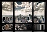 Produkt-Bild: New York Poster Skyline Fenster - Poster Gro&szlig;format