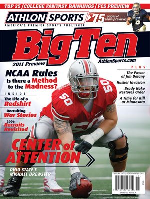 Athlon Sports 2011 College Football Big Ten Preview Magazine- Ohio State Buckeyes Cover