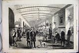 1860 ROYAL HOSPITAL BETHLEHEM GALLERY MEN DOG OLD PRIN
