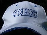 Phi Beta Sigma White Ball Cap - Adjustable