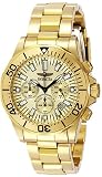 Best sale price for Invicta Men's 7056 Signature Collection Pro Diver Gold-Tone Chronograph Watch. Free Shipping.