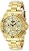 Invicta Sapphire Diver Gold Tone Stainless Steel Mens Watch 7056