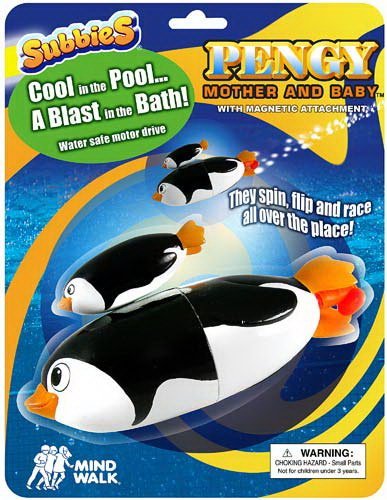 Penguin and Baby Motorized Water Toy Super Subbies Mindwalk