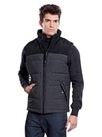 Springfield Chaleco Guateado Canesú (Gris)