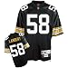 Jack Lambert #58 Pittsburgh Steelers NFL Retired Premier Jersey (Black)