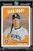 2008 Topps Heritage # 33 Jose Lopez / Seattle Mariners / MLB Baseball Trading Card in a Protective Screw Down Display Case