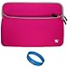 SumacLife Durable Protective Laptop Sleeve for ASUS Eee PC 1225B 11.6-Inch Netbook + SumacLife TM Wisdom Courage Wristband