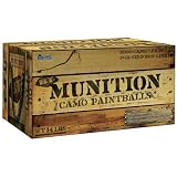 BT Munition Camo Paintballs - 2000 count - Green Camo Shell - Orange Fill