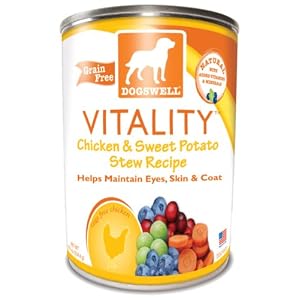 Dogswell Vitality Chicken and Sweet Potato Canned Dog Food