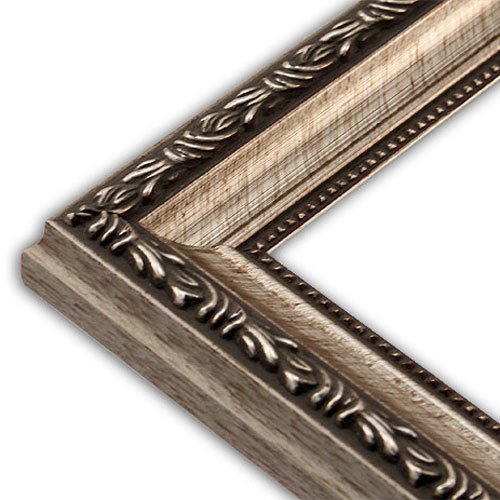 Scrolled Champagne Picture Frame-Solid Wood, 16x20