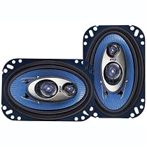 PYLE PL463BL 4-Inch x 6-Inch 240 Watt Three-Way Speakers