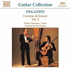 Paganini: Centone di Sonate, Vol. 3 by Niccolo Paganini, Norbert Kraft, and Moshe Hammer