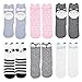 Unisex Baby Girls Boys Socks Knee High Stockings Animal Theme Socks 6 Packs Set